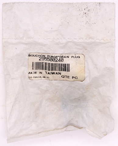 Drain Plug Part Number - 295500240 For Sea-Doo