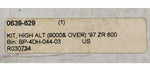 High Alt Kit Part Number - 0639-629 For Arctic Cat