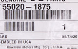 Genuine Kawasaki Floor Guard, RH Part Number - 55020-1875