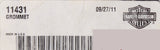 Genuine Harley-Davidson Grommet Part Number - 11431