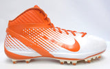Nike Air Zoom Alpha Talon Elite 3/4 Orange and White Football Cleats - Size 16