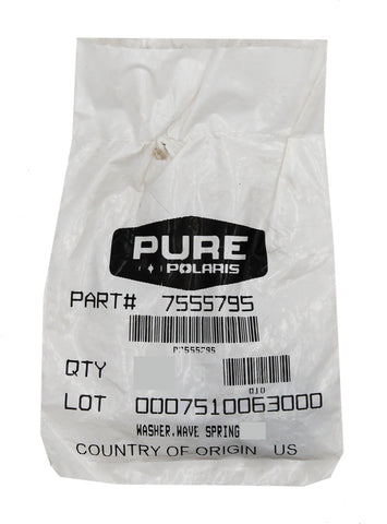 POLARIS OEM NOS SNOWMOBILE ATV WAVE WASHER PK QTY LOT 6 7555795
