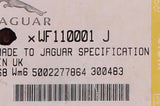 Genuine Jaguar Washer Part Number - WF110001J