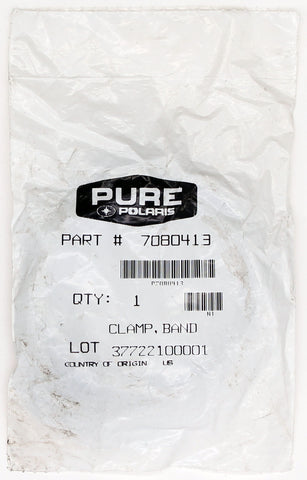 Genuine Polaris Clamp, Band, Narrow Part Number - 7080413