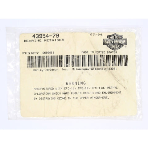 Genuine Harley-Davidson Sprocket Bearing Retainer Part Number - 43954-79