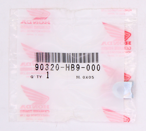 Honda Spring Nut 5mm Part Number - 90320-HB9-000