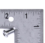 Chrome Plated Button Head Screw Part Number - 94389-92T For Harley-Davidson