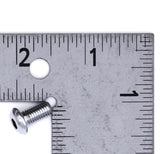 Chrome Plated Button Head Screw Part Number - 94389-92T For Harley-Davidson