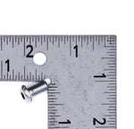 Chrome Plated Button Head Screw Part Number - 94389-92T For Harley-Davidson