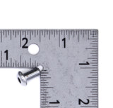Chrome Plated Button Head Screw Part Number - 94389-92T For Harley-Davidson