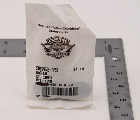 Genuine Harley-Davidson Washer Part Number - 90763 (Pack of 3)