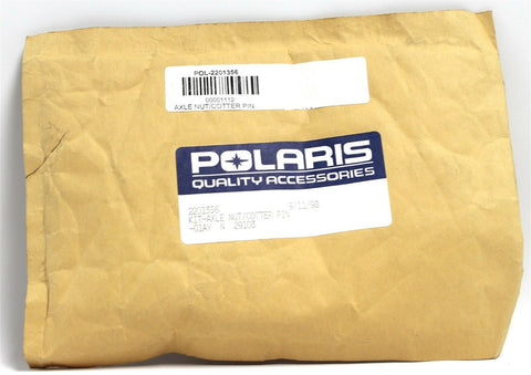 Polaris Axle Nut/Cotter Pin PN 2201356