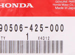 Honda Washer, Cover Part Number - 90506-425-000