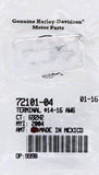 Genuine Harley-Davidson Terminal Part Number - 72101-04
