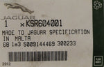Genuine Jaguar O-Ring Part Number - KSR604001