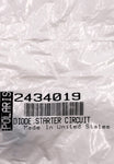 Genuine Polaris Circuit Starter Diode Part Number - 2434019