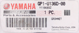 Yamaha YA GROMMET PN GP1-U136D-00-00
