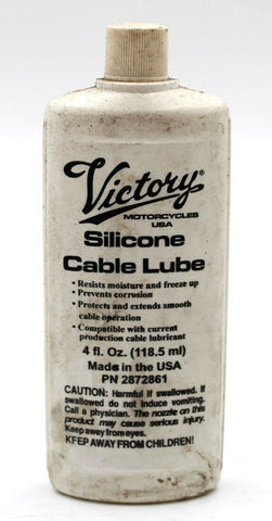 Victory Silicone Cable Lube 4oz Part Number - 2872861