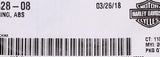 Genuine Harley-Davidson Bushing Part Number - 40628-08