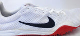 Nike Zoom Shift FB Red and White Track and Field Cleats - Size 12