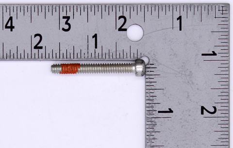 Screw Part Number - 11740 For Harley-Davidson