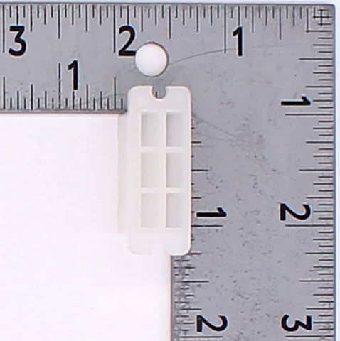 Conn, 6-Pin Lg #13 Pair Part Number - 07692-0011200 For Honda