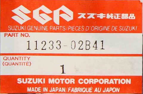 Genuine Suzuki Cylinder Cover Gasket Part Number - 11233-02B41