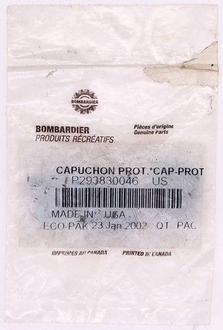 Sea-Doo Protector Cap PN 293830046