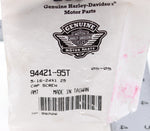 Harley-Davidson Screw,Btn-Hd,Chrome Part Number - 94421-95T