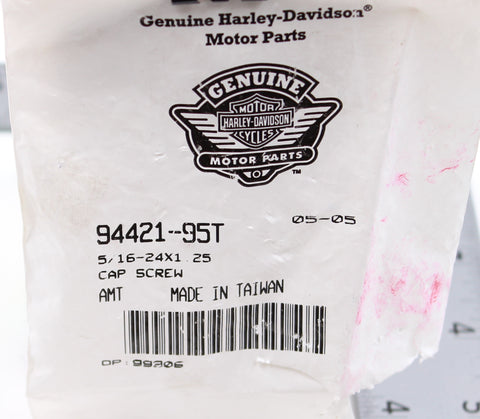 Harley-Davidson Screw,Btn-Hd,Chrome Part Number - 94421-95T