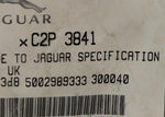 Genuine Jaguar Screw Part Number - C2P3841