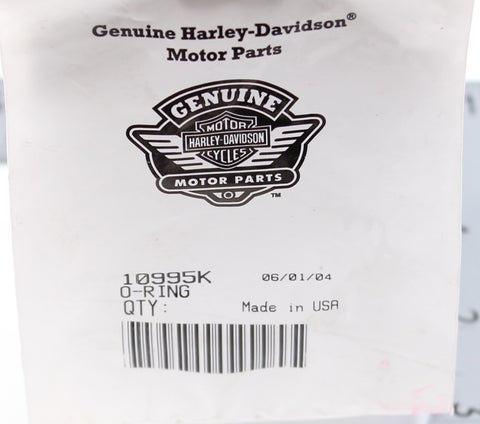 Genuine Harley-Davidson O-Ring Part Number - 10995K