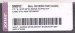 Genuine Harley-Davidson Skull Foot Board Classic Rider PN 50500722
