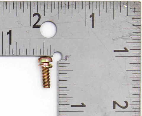 Screw W/ Washer Part Number - 93892-04012-08 For Honda