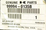 KAWASAKI PLASTIC HARD TOP PN 99994-0135B