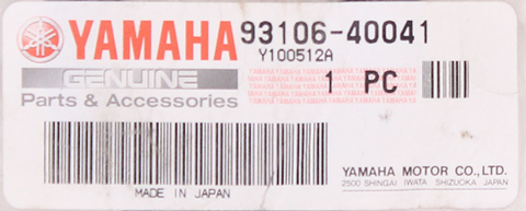 Yamaha YA OIL SEAL PN 93106-40041-00