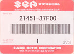 Genuine Suzuki Drive Clutch Plate Part Number - 21451-37F00