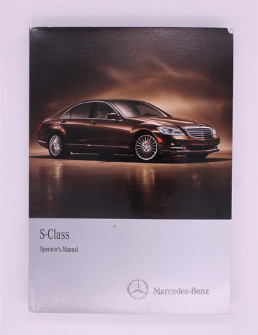 Mercedes-Benz S-Class Operator's Manual PN 221-584-24-82