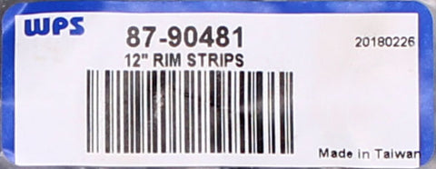 12" Rubber Rim Strip Part Number - 87-90481