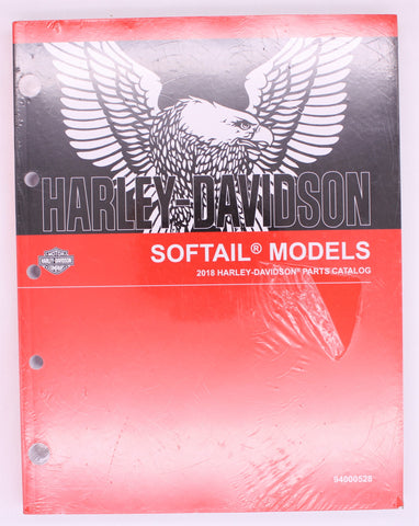 Genuine Harley-Davidson Softail Models Parts Catalog PN 94000528