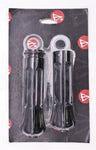 Parts Unlimited/Drag Specialties Grip Wireframe Blk Tbw PN 6301543