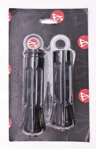 Parts Unlimited/Drag Specialties Grip Wireframe Blk Tbw PN 6301543