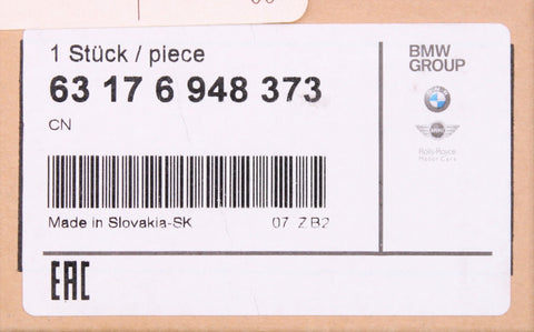 BMW Group Fog Lamp Assembly, Left Part Number - 63176948373