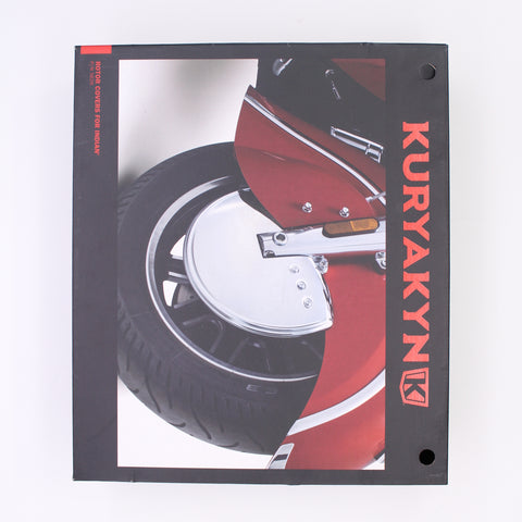 Kuryakyn Rotor Covers Indian Chrome Fits 14-19 Indian PN 5629