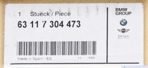 GENUINE BMW GROUP, LH HEADLIGHT, PN 63117304473
