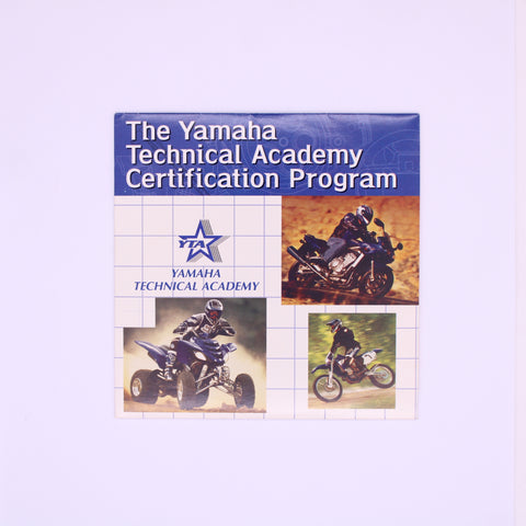 Yamaha Technical Academy Certification Program CD PN LIT-CDYTA-MS-01