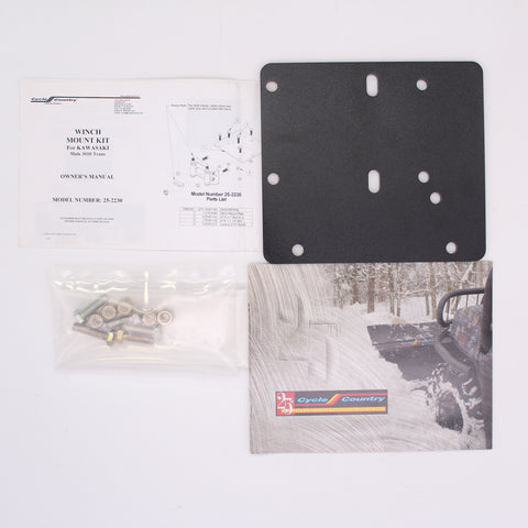 Cycle Country Winch Mount Kit for Kawasaki Part Number - 8600-095