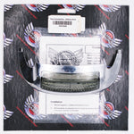 Parts Unlimited/Drag Specialties Tip Fender Wht/Smk PN 20401625