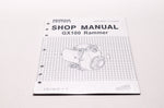 Honda Engines Shop Manual GX100 Part Number - 61Z0D00
