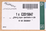 Jaguar Mirror-Interior PN C2D15847